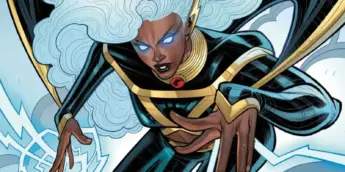 Tempestade em ação nos quadrinhos de X-Men
