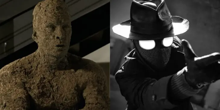 O Homem-Areia e o Spider-Noir