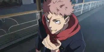 Yuji Itadori em cena do Episódio 54 de Jujutsu Kaisen