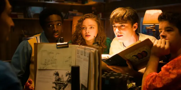 Caleb McLaughlin no final de Stranger THings