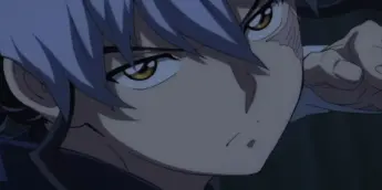 Mao em cena da adaptação em anime de MAO