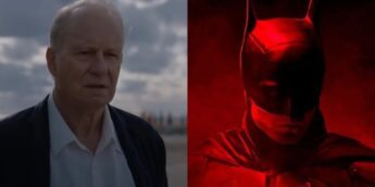 O ator Stellan Skarsgård e o Batman de Robert Pattinson