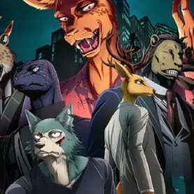 Pôster da Parte 2 da temporada final de BEASTARS: O Lobo Bom