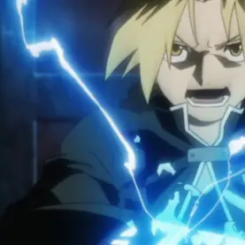 Edward Elric no primeiro anime de Fullmetal Alchemist