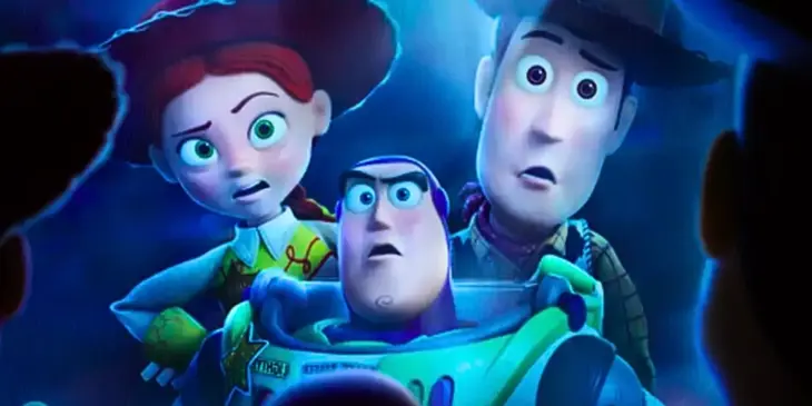 Jessie, Buzz e Woody em Toy Story 5