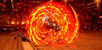 Tanjiro Kamado (Castelo Infinito) em Demon Slayer: The Hinokami Chronicles 2