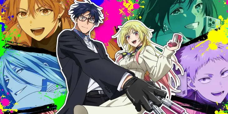 Pôster da adaptação em anime de Marriagetoxin