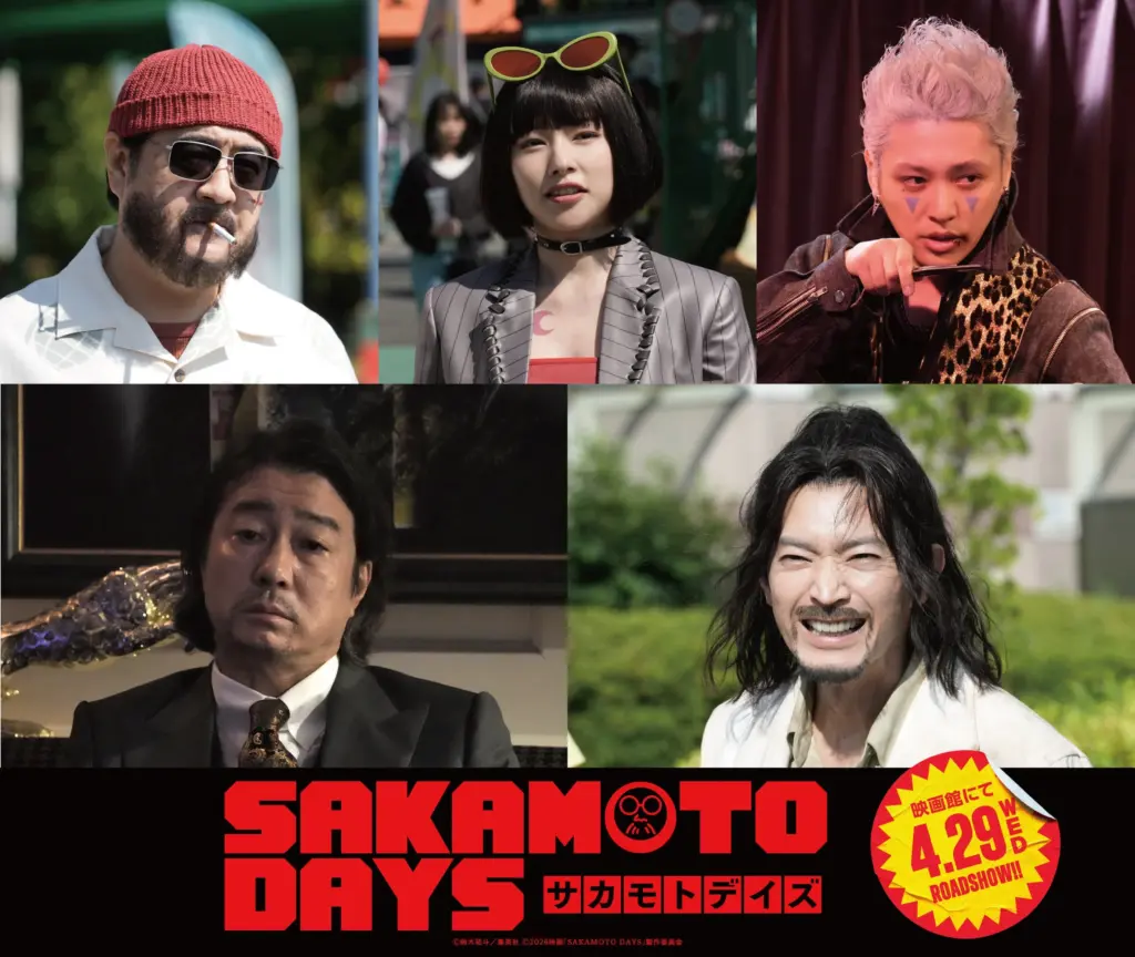Novas adições ao elenco do filme live-action de Sakamoto Days
