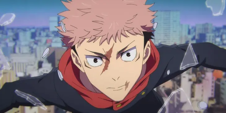 Yuji Itadori em cena da 3ª temporada de Jujutsu Kaisen
