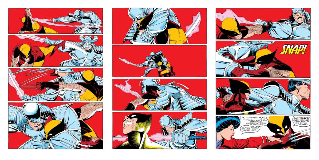 Wolverine contra o Samurai de Prata