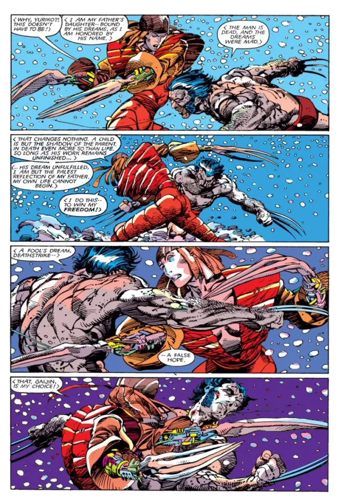 Wolverine contra Lady Letal