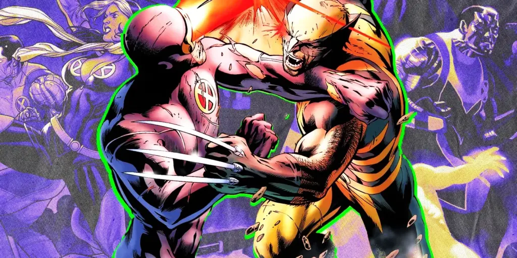 Wolverine contra o Ciclope