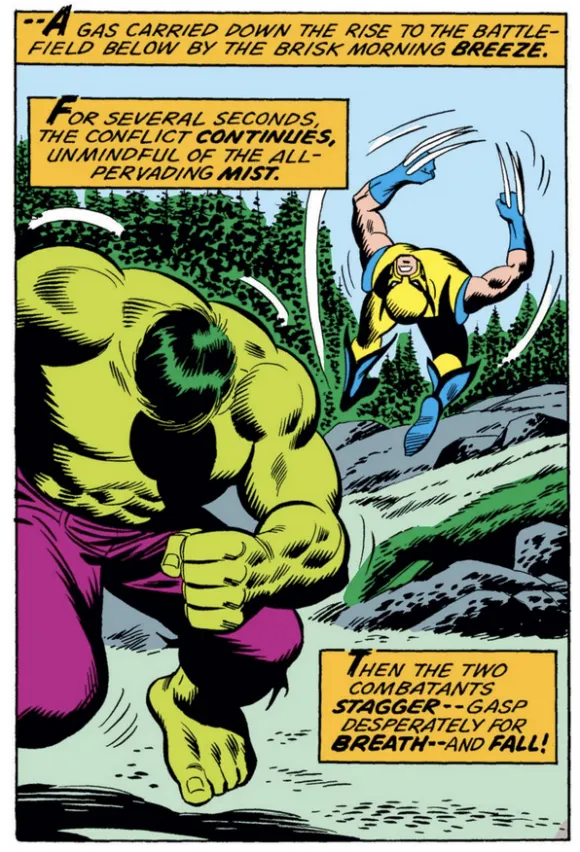 Wolverine contra o Hulk