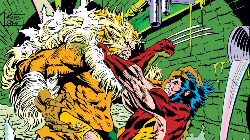 Wolverine contra o Dentes de Sabre