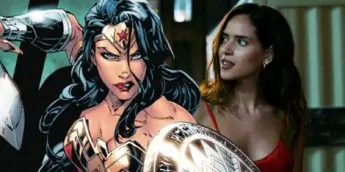 Mulher-Maravilha e Adria Arjona
