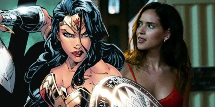 Mulher-Maravilha e Adria Arjona
