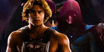 He-Man e o Esqueleto no live-action de Mestres do Universo