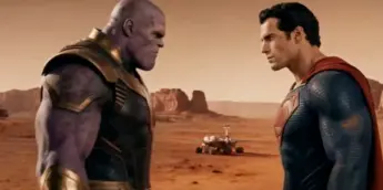 Thanos contra o Superman em vídeo gerado por IA da ByteDance