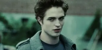 Robert Pattinson como Edward em Crepúsculo