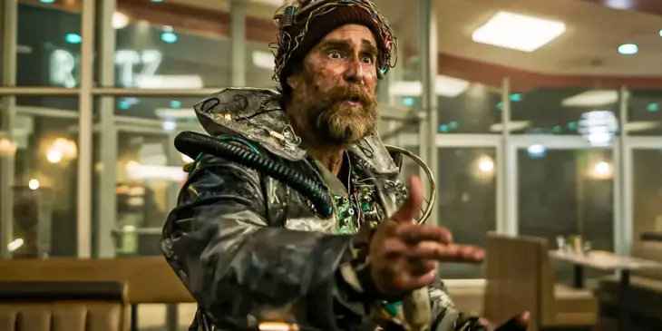 Sam Rockwell em Boa Sorte, Divirta-se e Não Morra