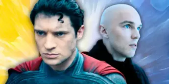 Superman e Lex Luthor de Homem do Amanhã