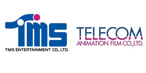 Logos da TMS Entertainment e Telecom Animation Film