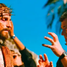 Mel Gibson nos bastidores de A Paixão de Cristo