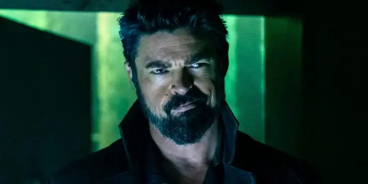 Karl Urban como Billy Bruto na série The Boys