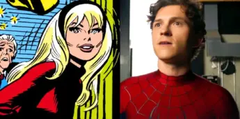 Gwen Stacy e Peter Parker em Homem-Aranha Um Novo Dia