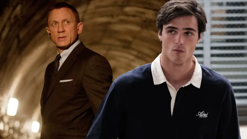 Daniel Craig como James Bond e Jacob Elordi em Euphoria