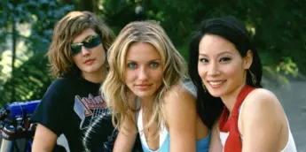 Cameron Diaz, Drew Barrymore e Lucy Liu em As Panteras