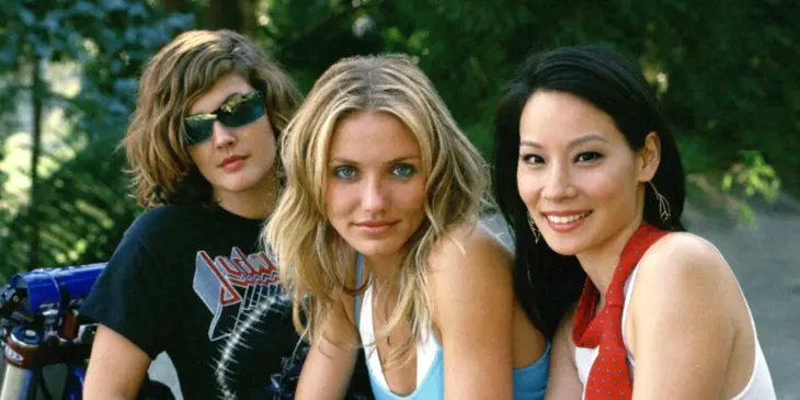 Cameron Diaz, Drew Barrymore e Lucy Liu em As Panteras