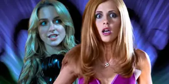 Sarah Michelle Gellar e McKenna Grace, atrizes de Daphne em Scooby-Doo