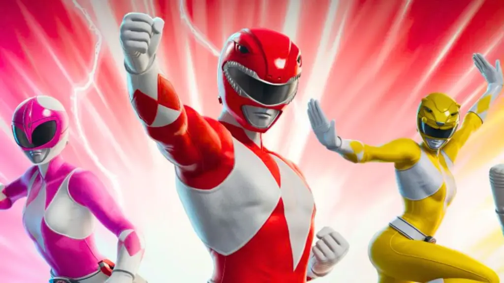 Skins de Power Rangers no Fortnite