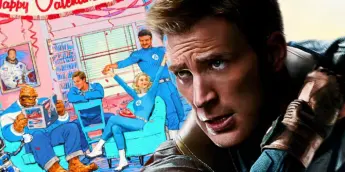 Quarteto Fantástico e o Capitão América de Chris Evans