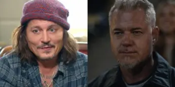 Os atores Johnny Depp e Eric Dane