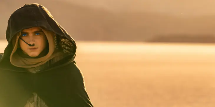 Timothée Chalamet na franquia Duna