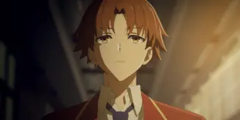 Kiyotaka Ayanokoji em cena da 4ª temporada de Classroom of the Elite