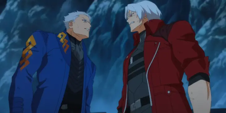 Vergil e Dante na 2ª temporada de Devil May Cry