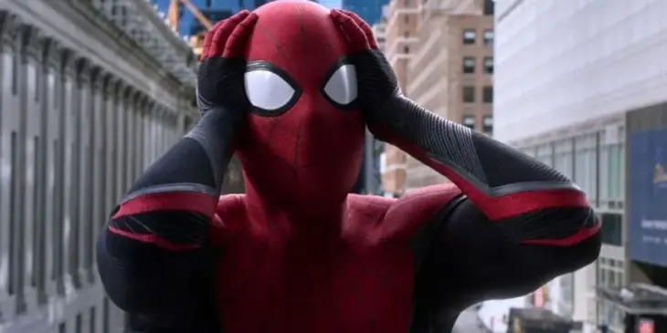 Tom Holland como o Homem-Aranha
