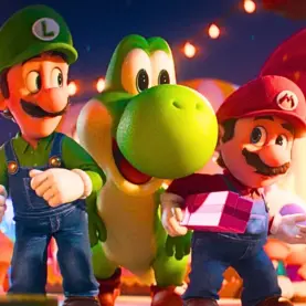 Mario, Yoshi e mais em Super Mario Galaxy