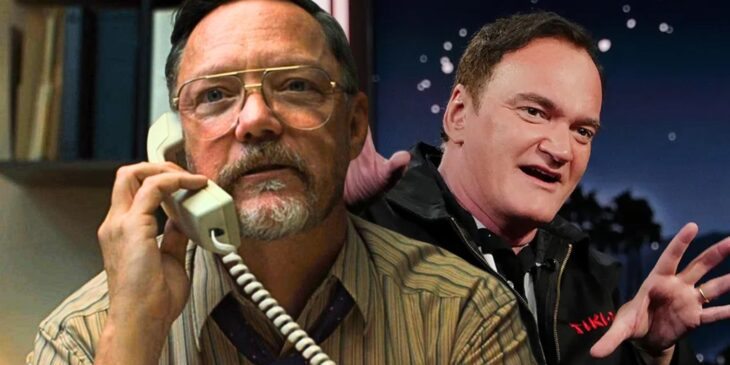 Matthew Lillard e Quentin Tarantino em aparição pública