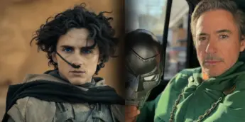 Timothée Chalamet e Robert Downey Jr.