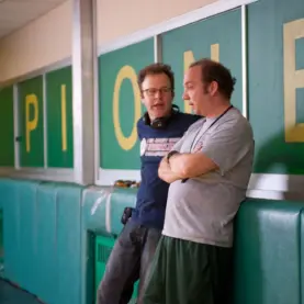 Paul Giamatti nos bastidores de um filme do mesmo diretor de Spotlight