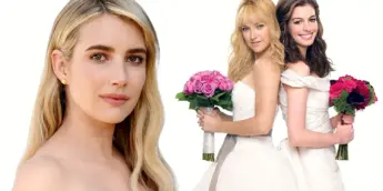 Emma Roberts, a protagonista da nova versão de Noivas em Guerra