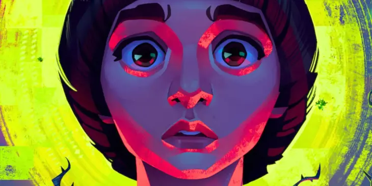 Will Byers assustado em Stranger Things Histórias de 85