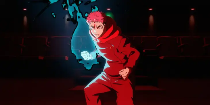 Yuji Itadori em cena do Episódio 8 da 3ª temporada de Jujutsu Kaisen