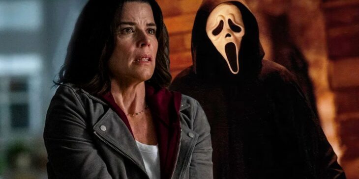 Sidney e Ghostface na trama de Pânico 7