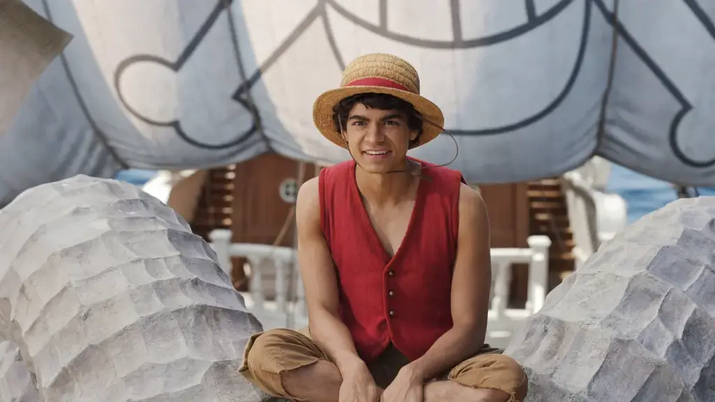Iñaki Godoy como Luffy em cena da 2ª temporada de One Piece: A Série