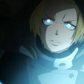 Arthur em cena do Episódio 19 da 3ª temporada de Fire Force